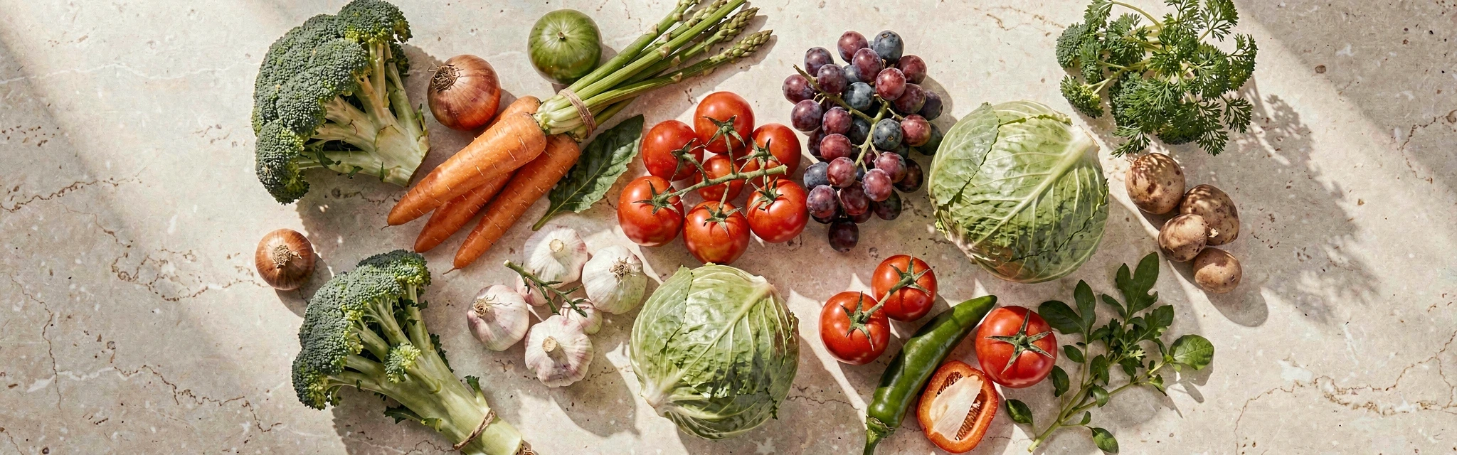 Friss zöldségek a Nutrilife konyhájában